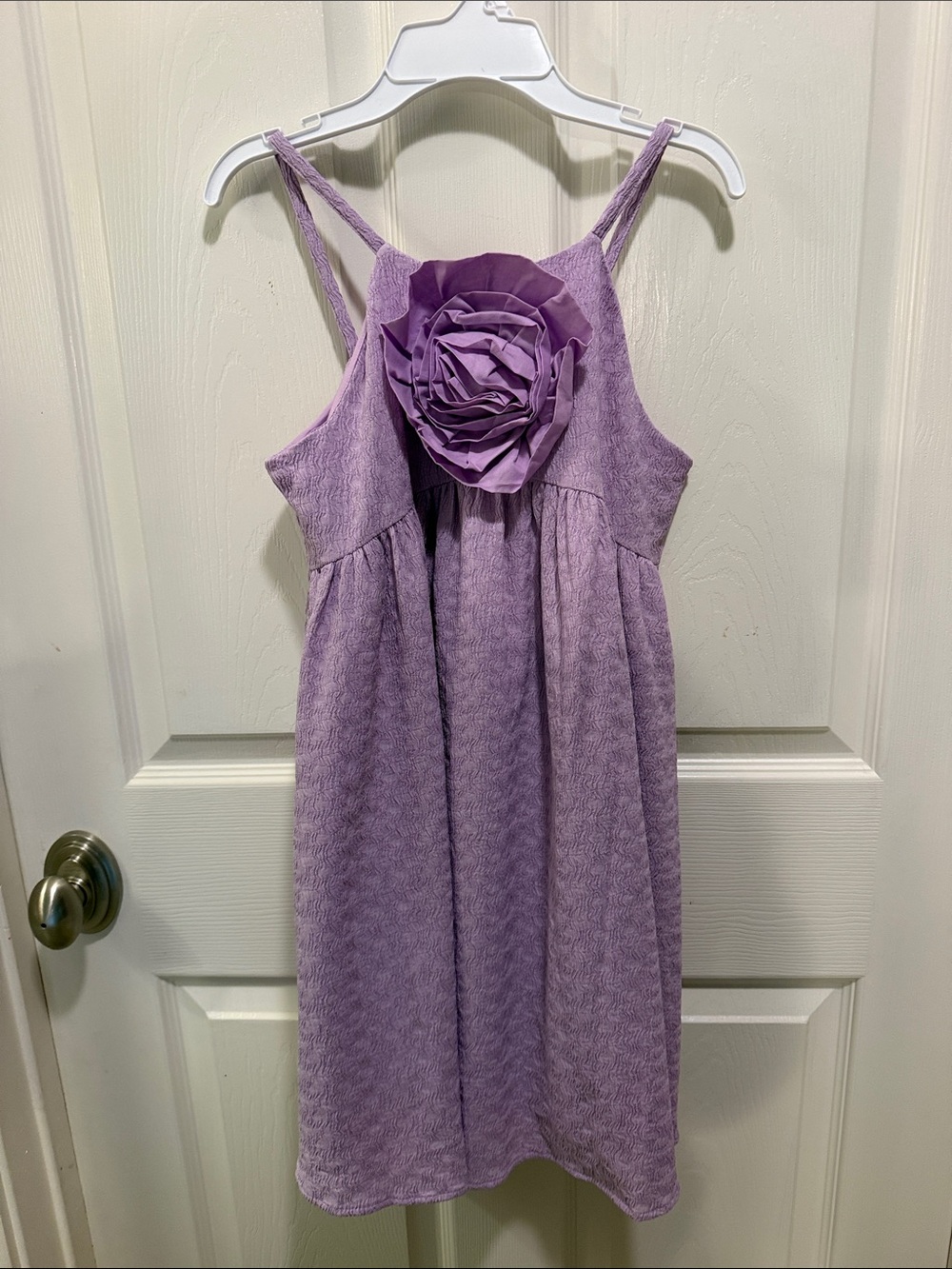 Janie and Jack Lavender Purple Flower-Accent Sundress
